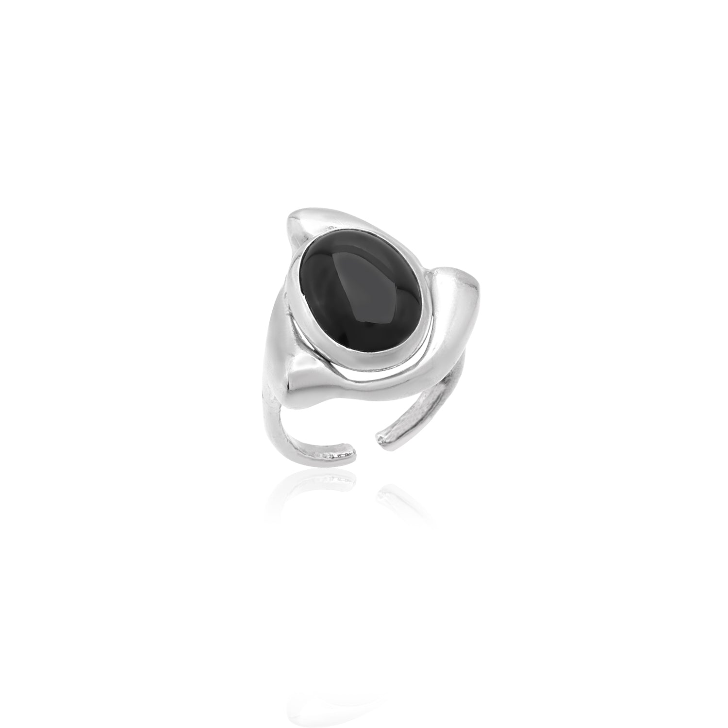 aida ring + rombus onyx ring + unity onyx ring + pelvis ring 602Lab