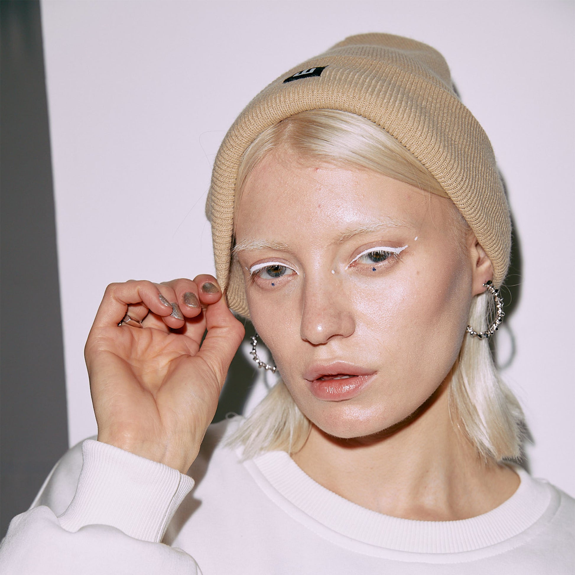 fosil hoops earrings 602Lab