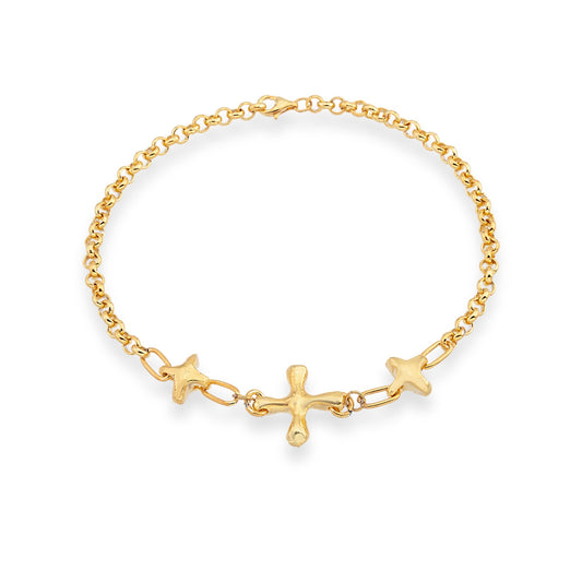 cross chain cuff 602Lab