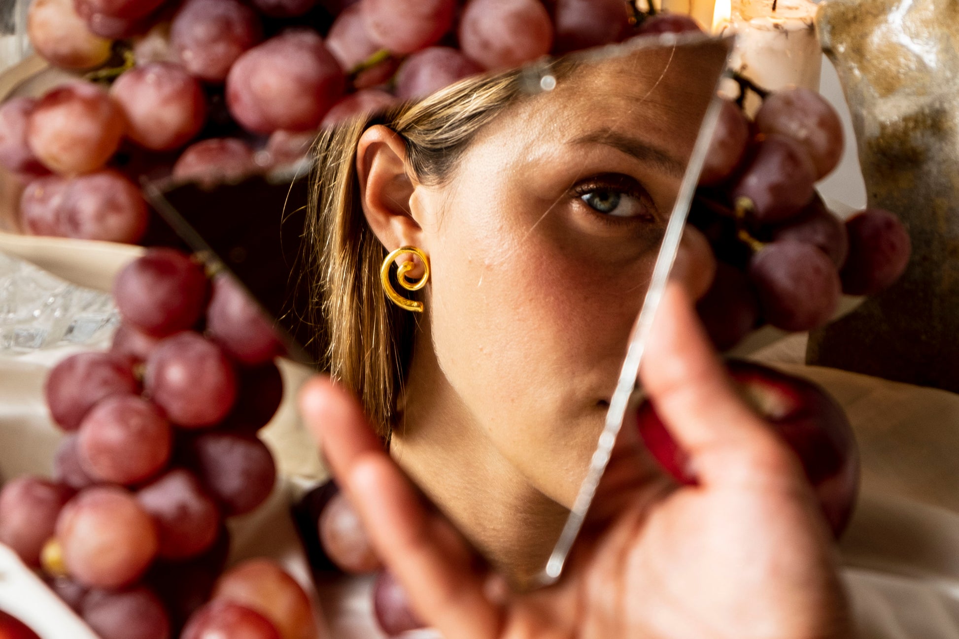 spiral earrings 602Lab