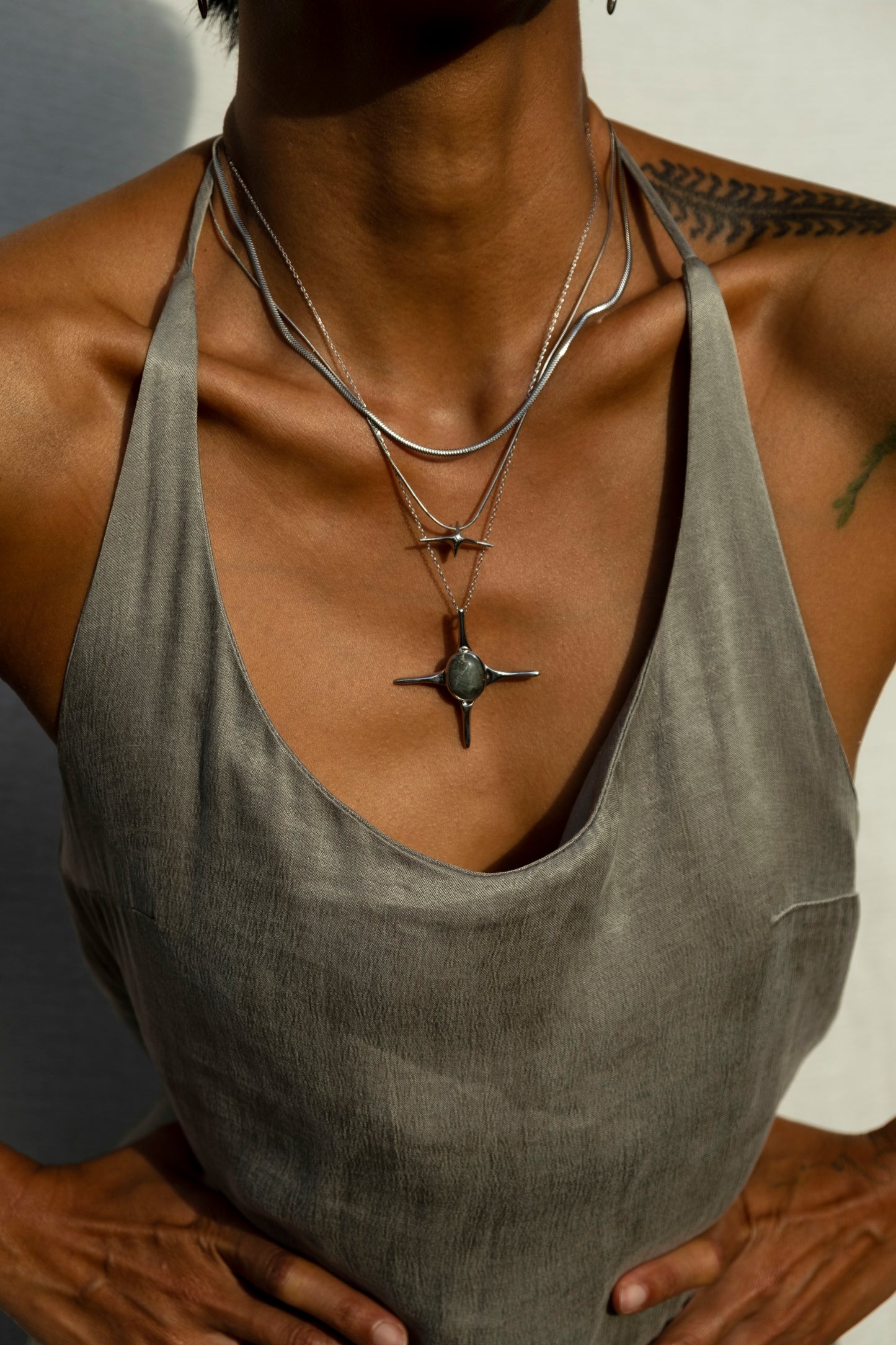 quadro kolye + opinal kolye + italian flat kolye