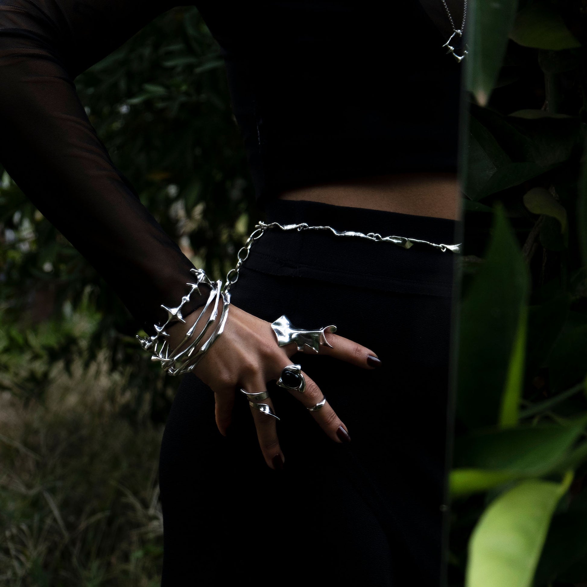 hexa bangle bracelet 602Lab