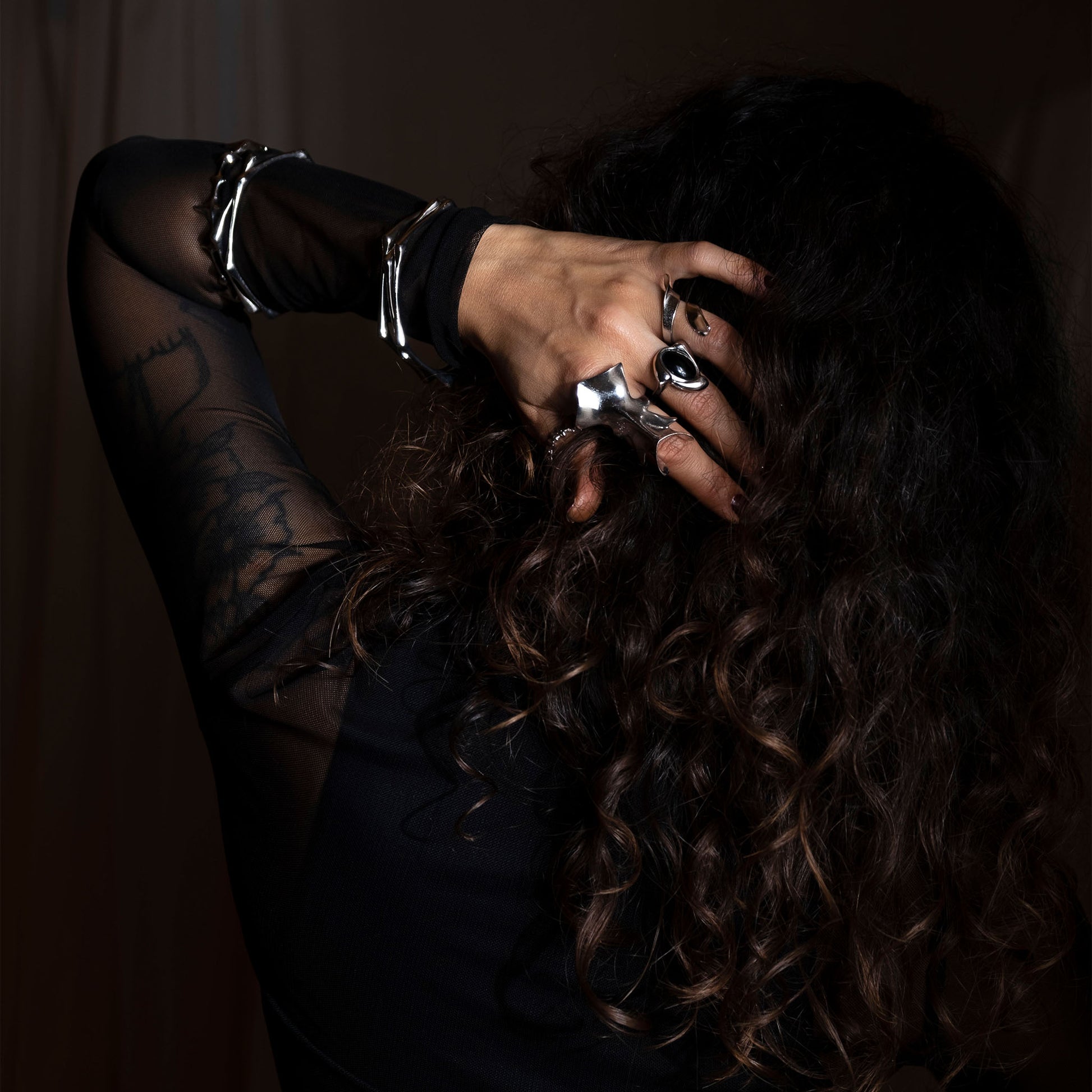 hexa bangle bracelet 602Lab