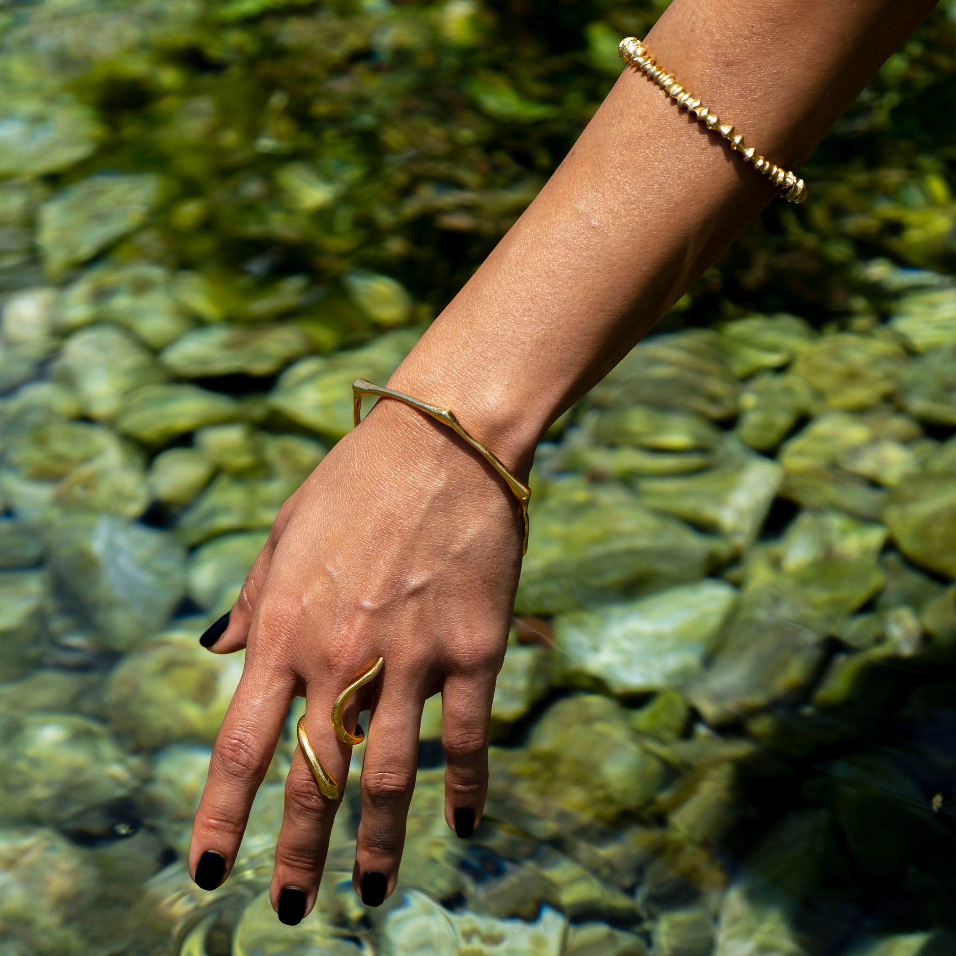 hexa bangle bracelet 602Lab