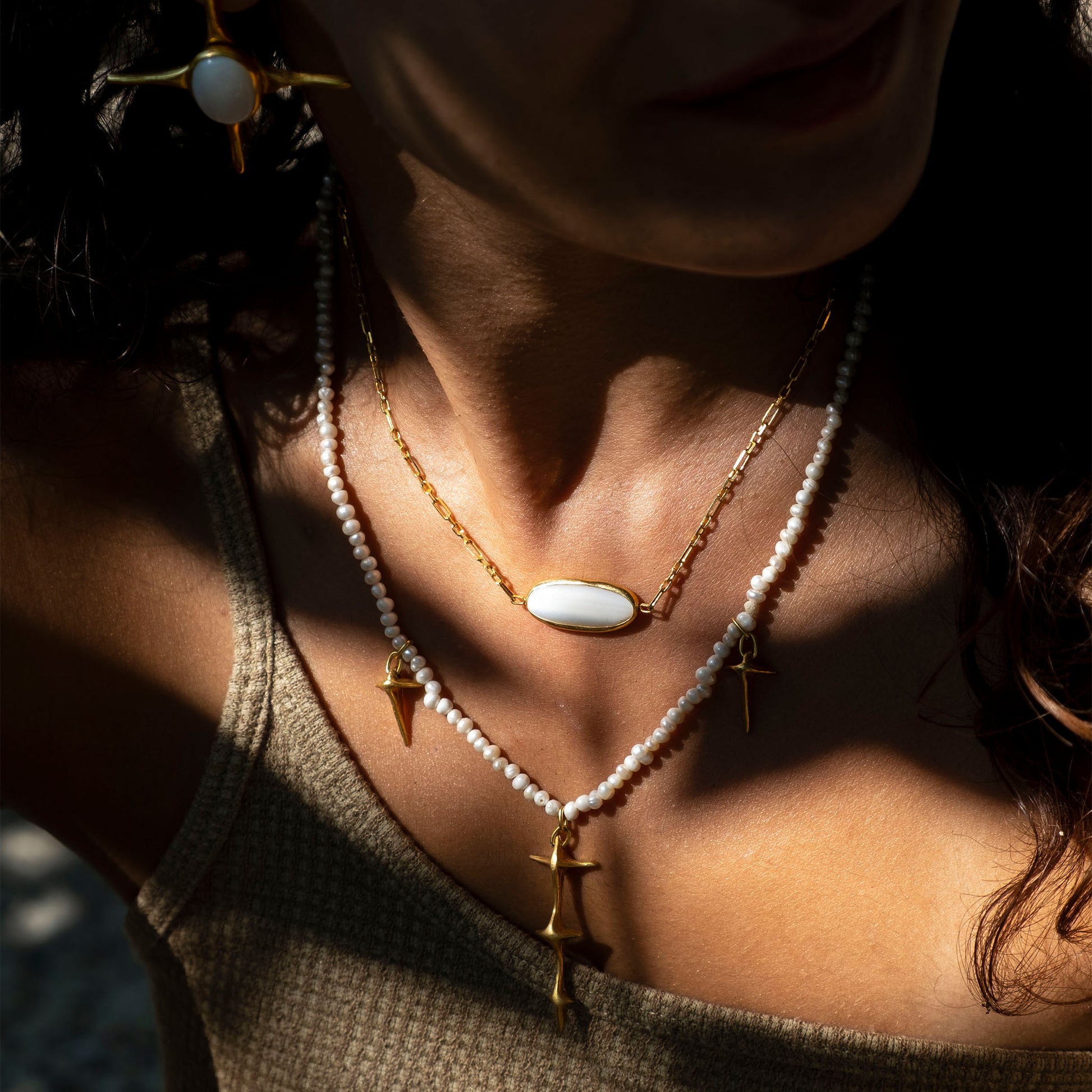 spin pearl necklace 602Lab