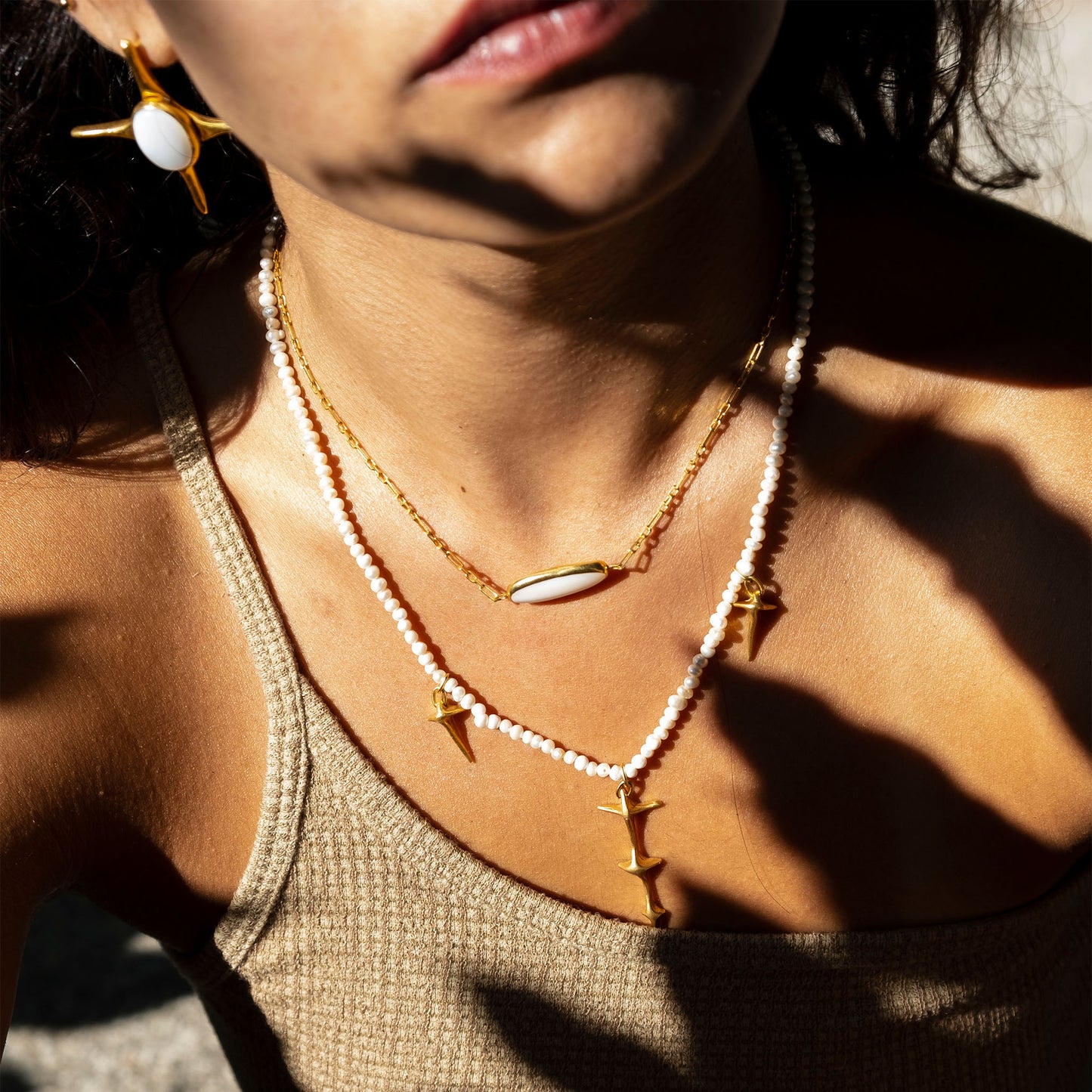 spin pearl necklace 602Lab