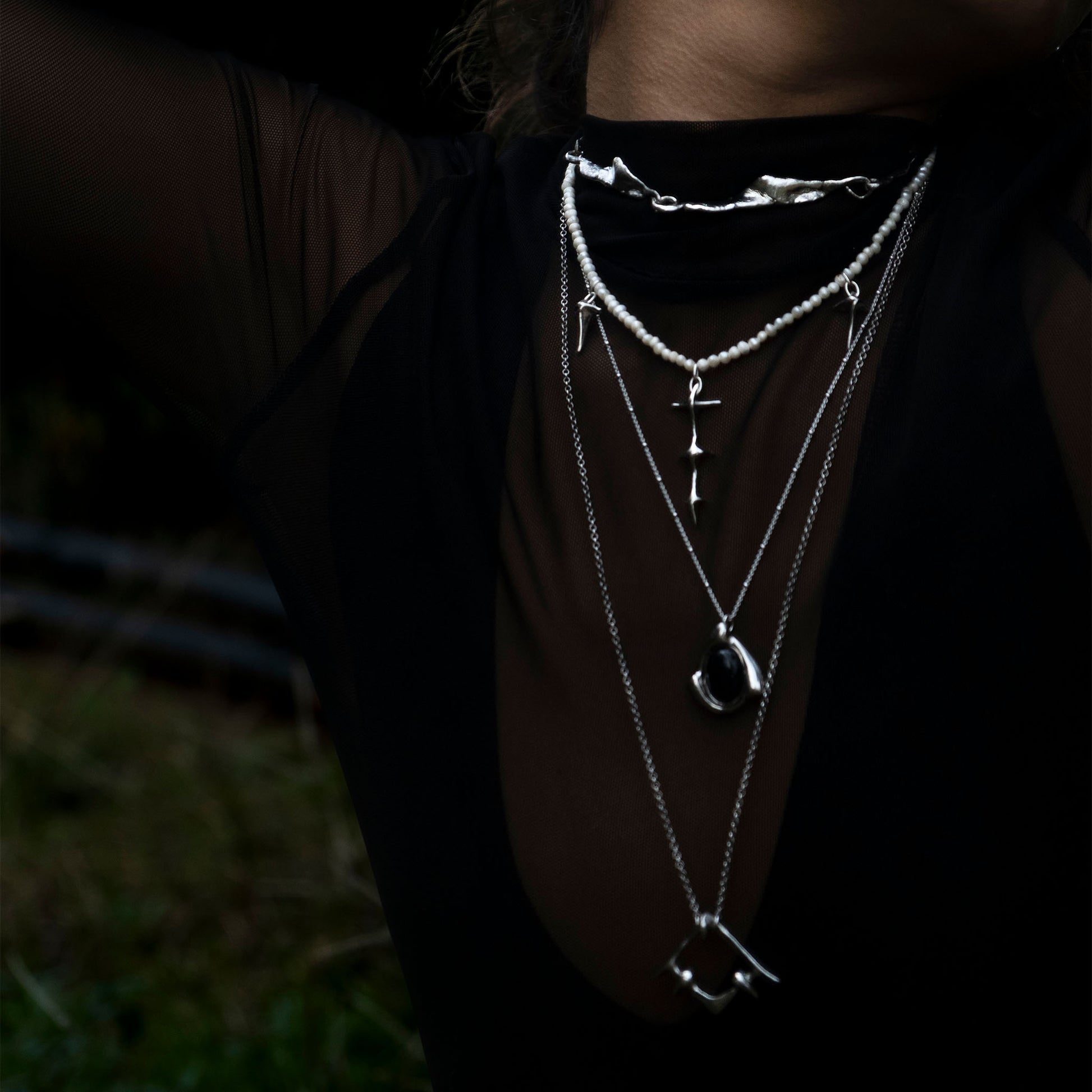 flint necklace 602Lab