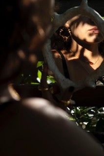 betty agate earring 602Lab