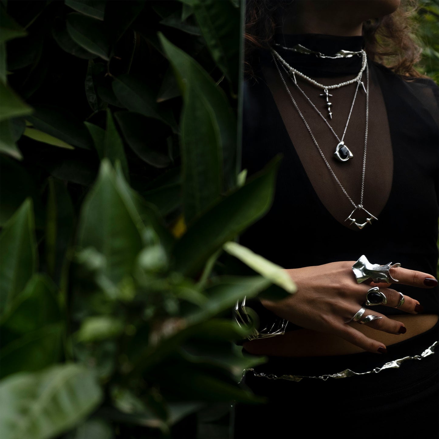 spin pearl necklace 602Lab