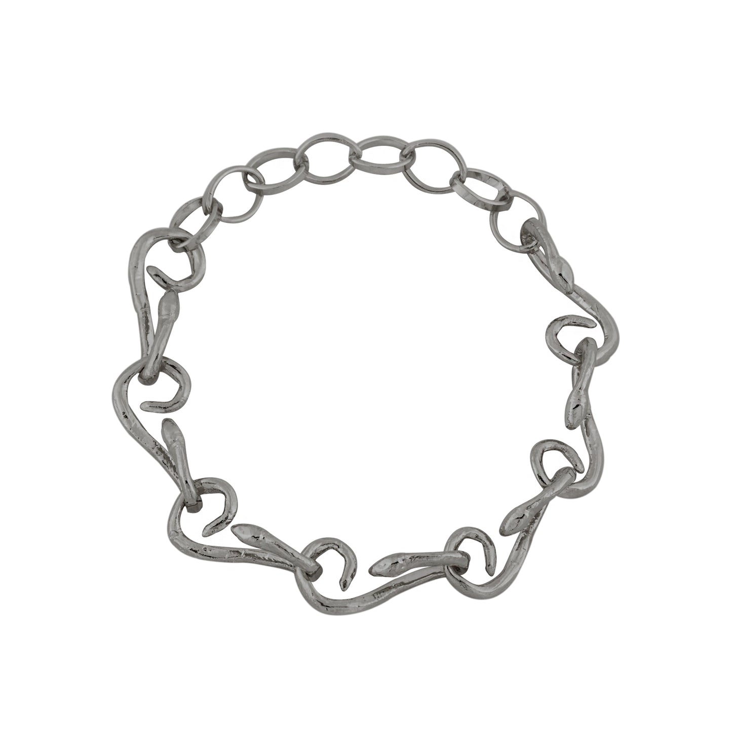 snake chain cuff 602Lab