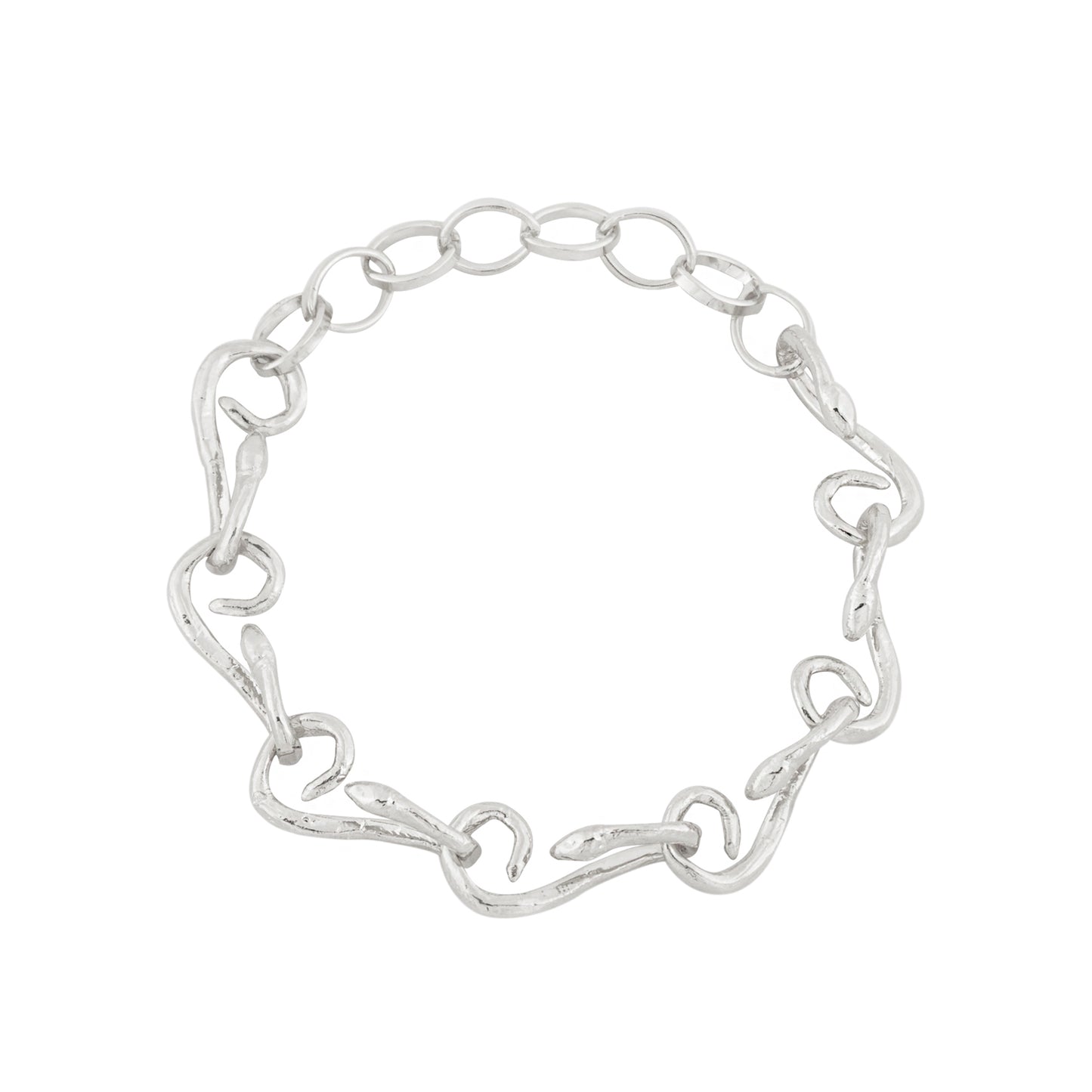 snake chain cuff 602Lab