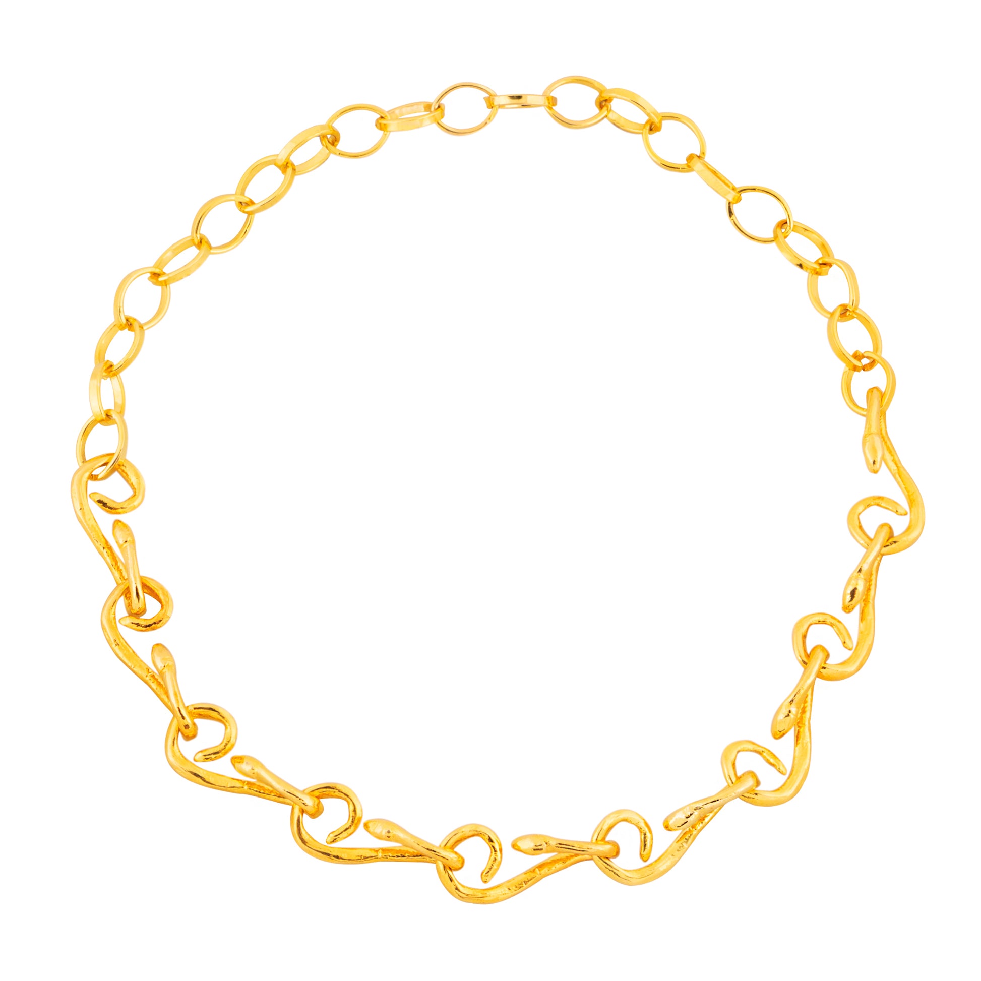 snake chain necklace 602Lab