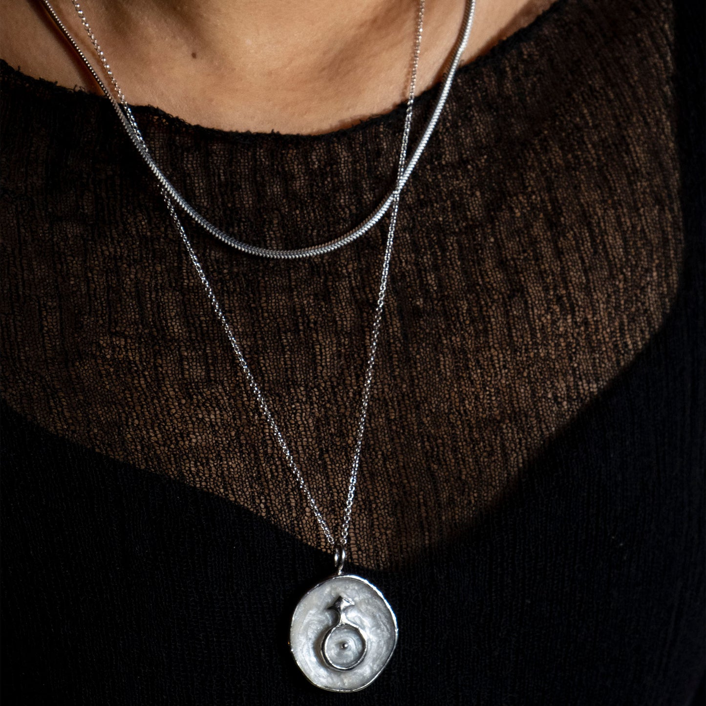 uranus necklace 602Lab