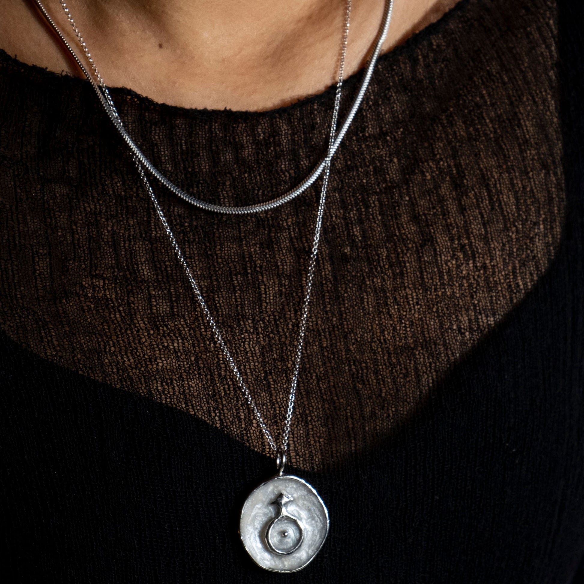 uranus necklace 602Lab