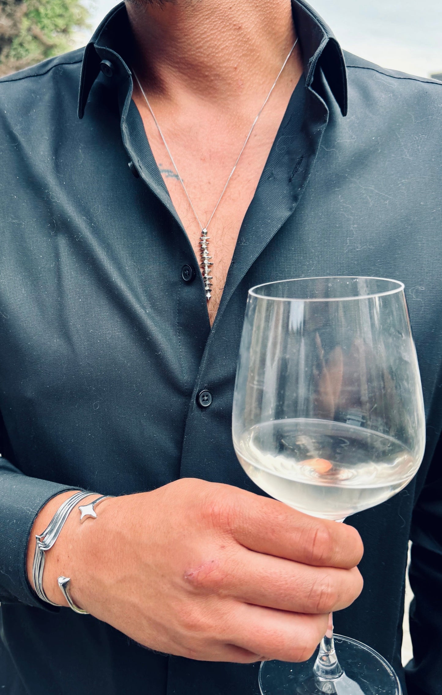 fosil necklace 602Lab