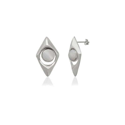 rombus earring 602Lab