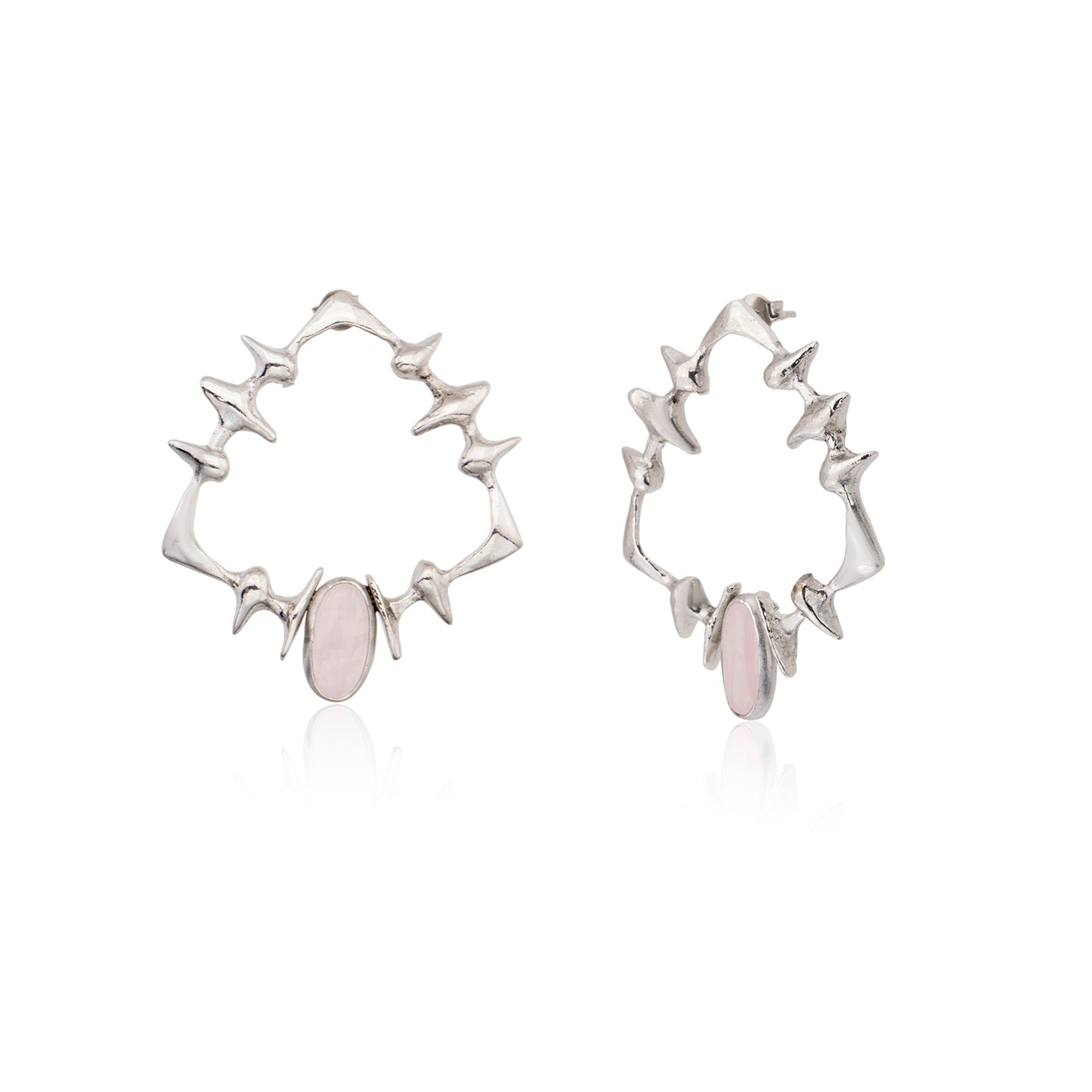 betty rose quartz earring 602Lab