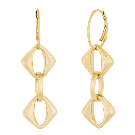 chain hoops earring 602Lab
