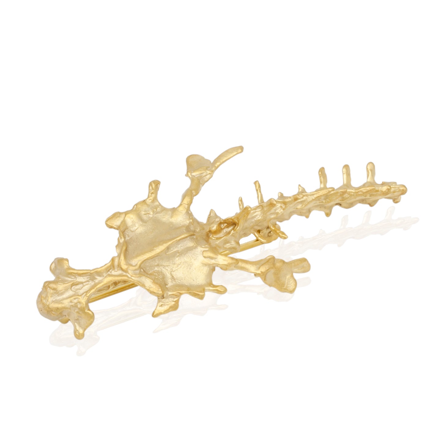 fishbone brooch 602Lab