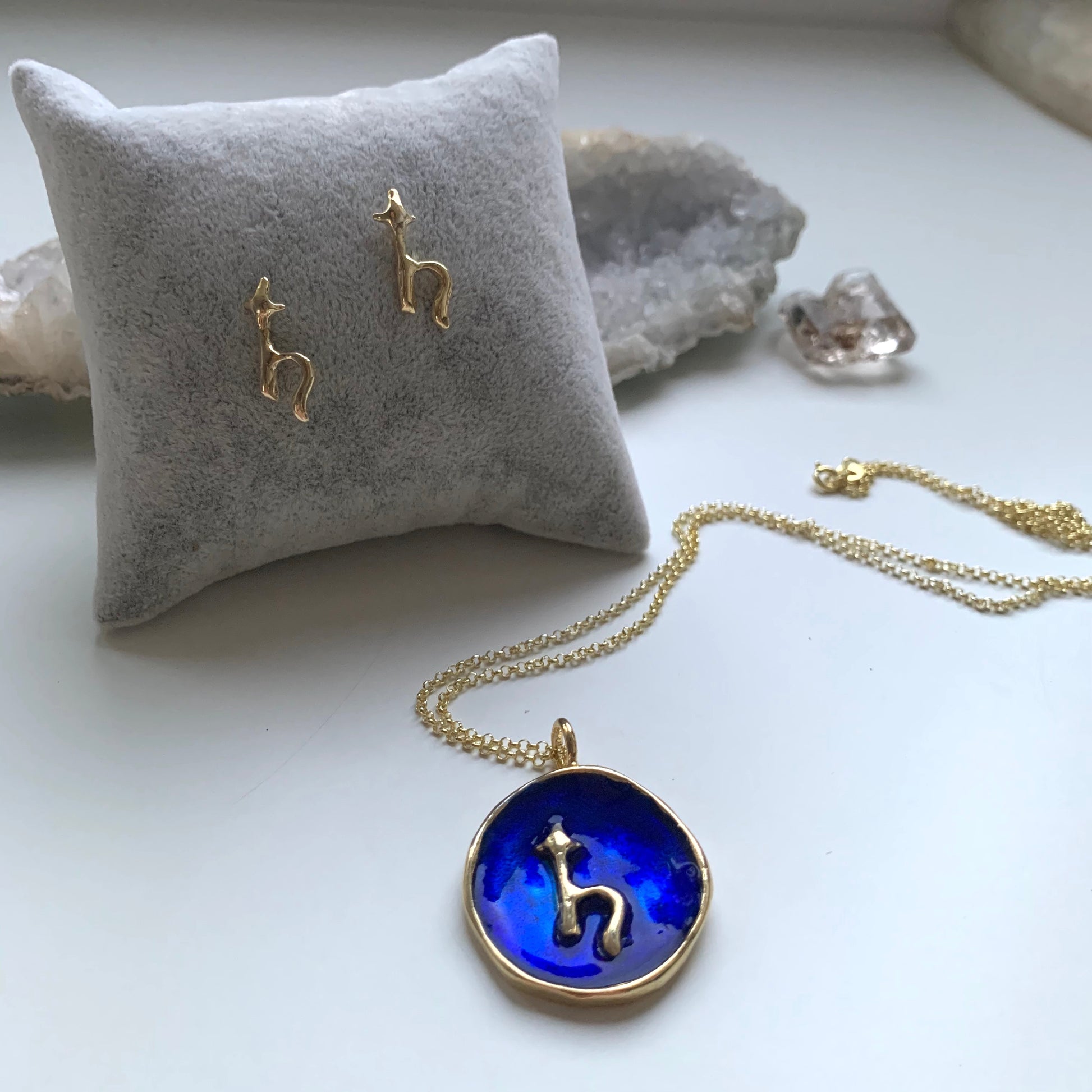 saturn earring 602Lab