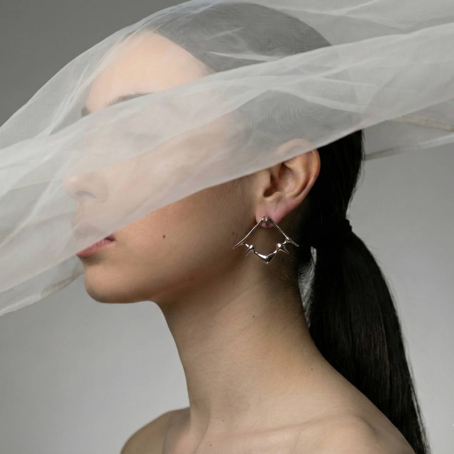 flint earrings 602Lab