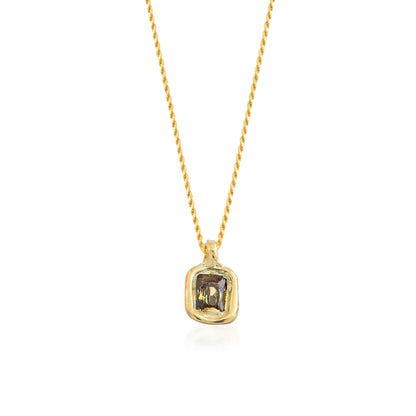 raw octagon necklace (Copy) 602Lab