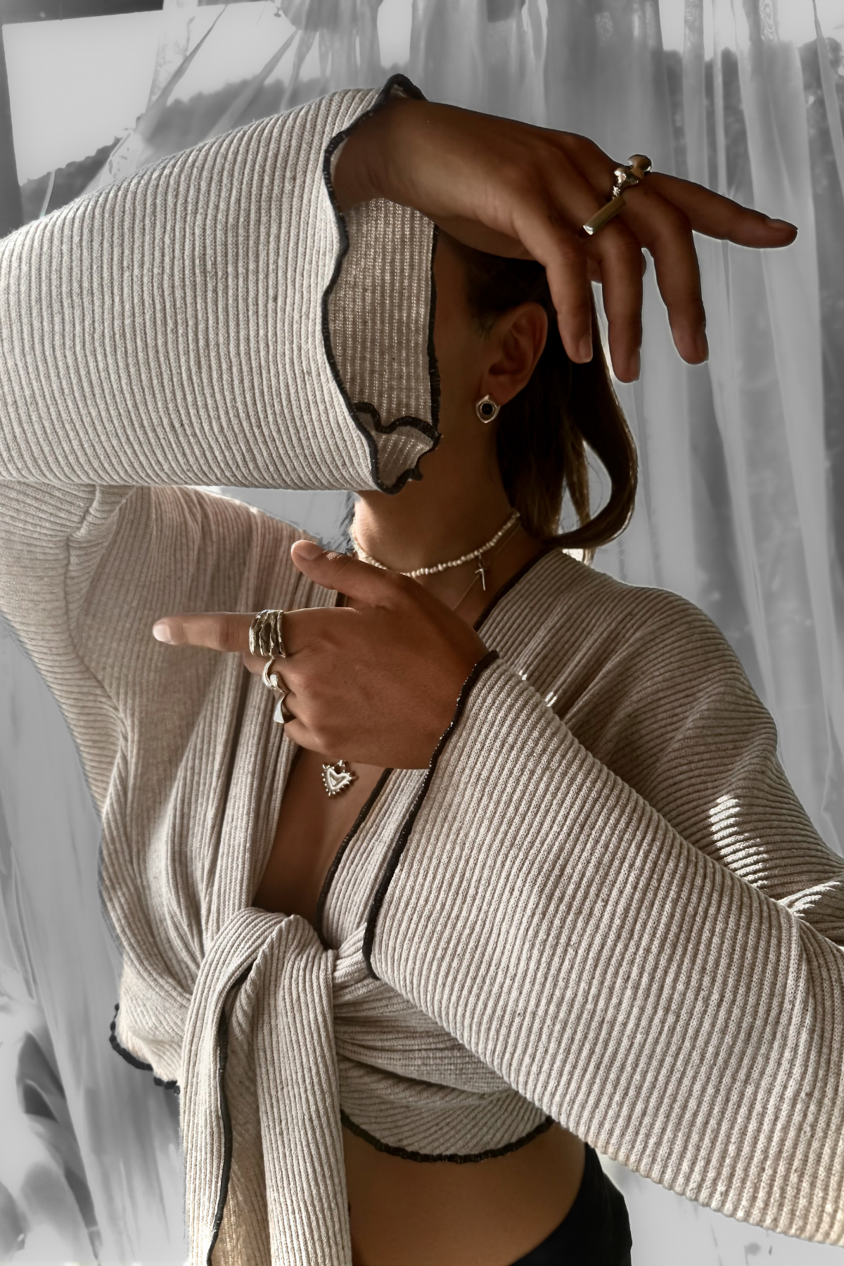 knit bolero 602Lab