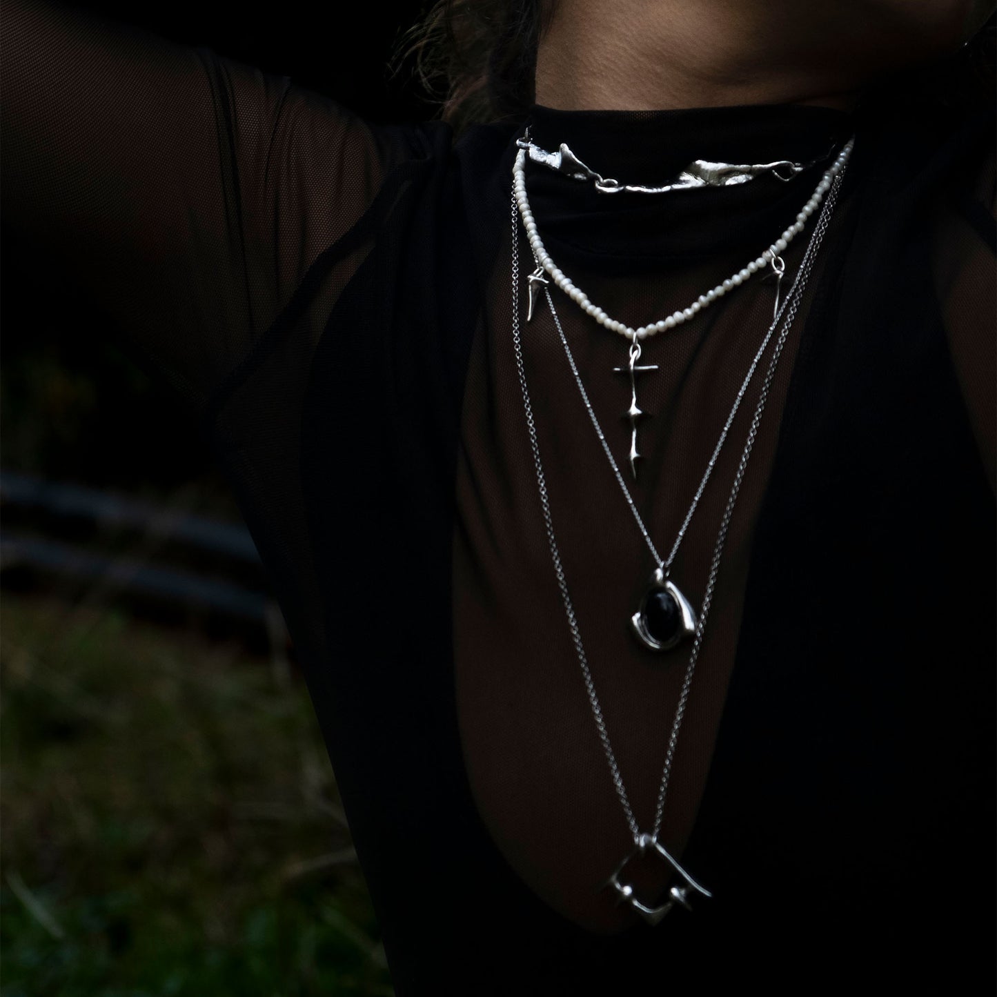 flint necklace 602Lab