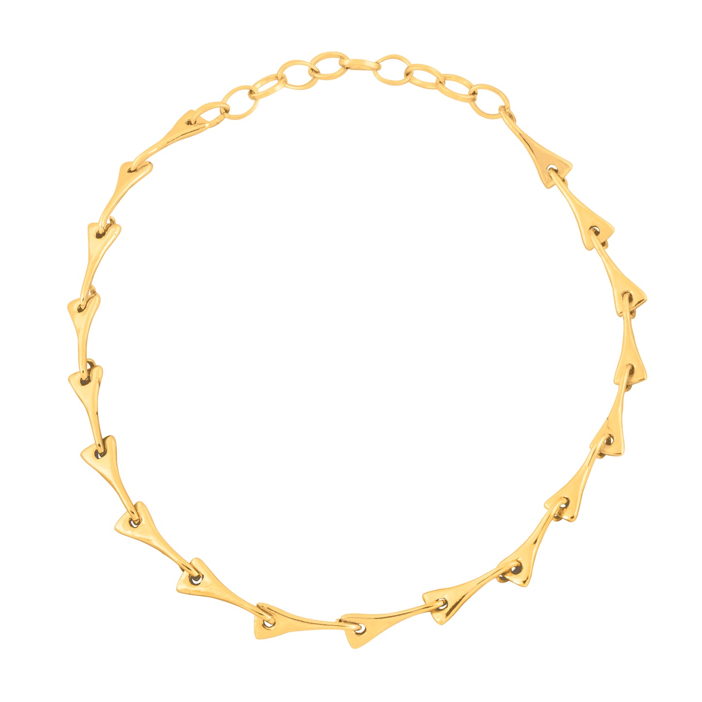 trapez chain necklace 602Lab