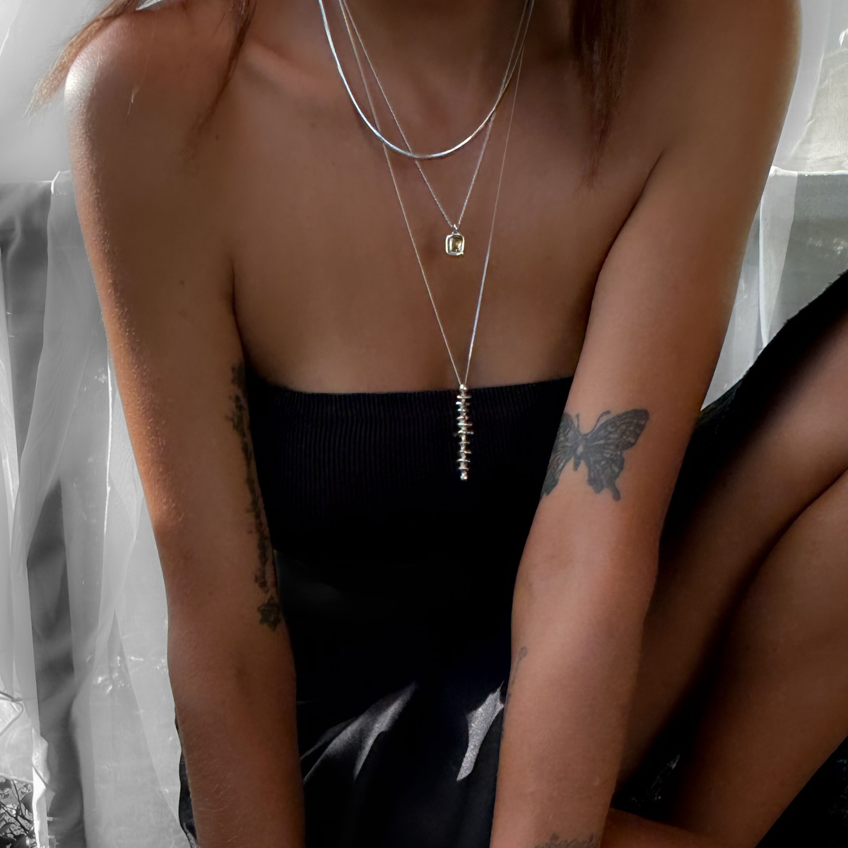 fosil necklace 602Lab