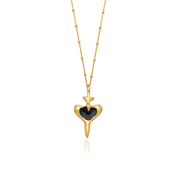 heart dagger necklace 602Lab
