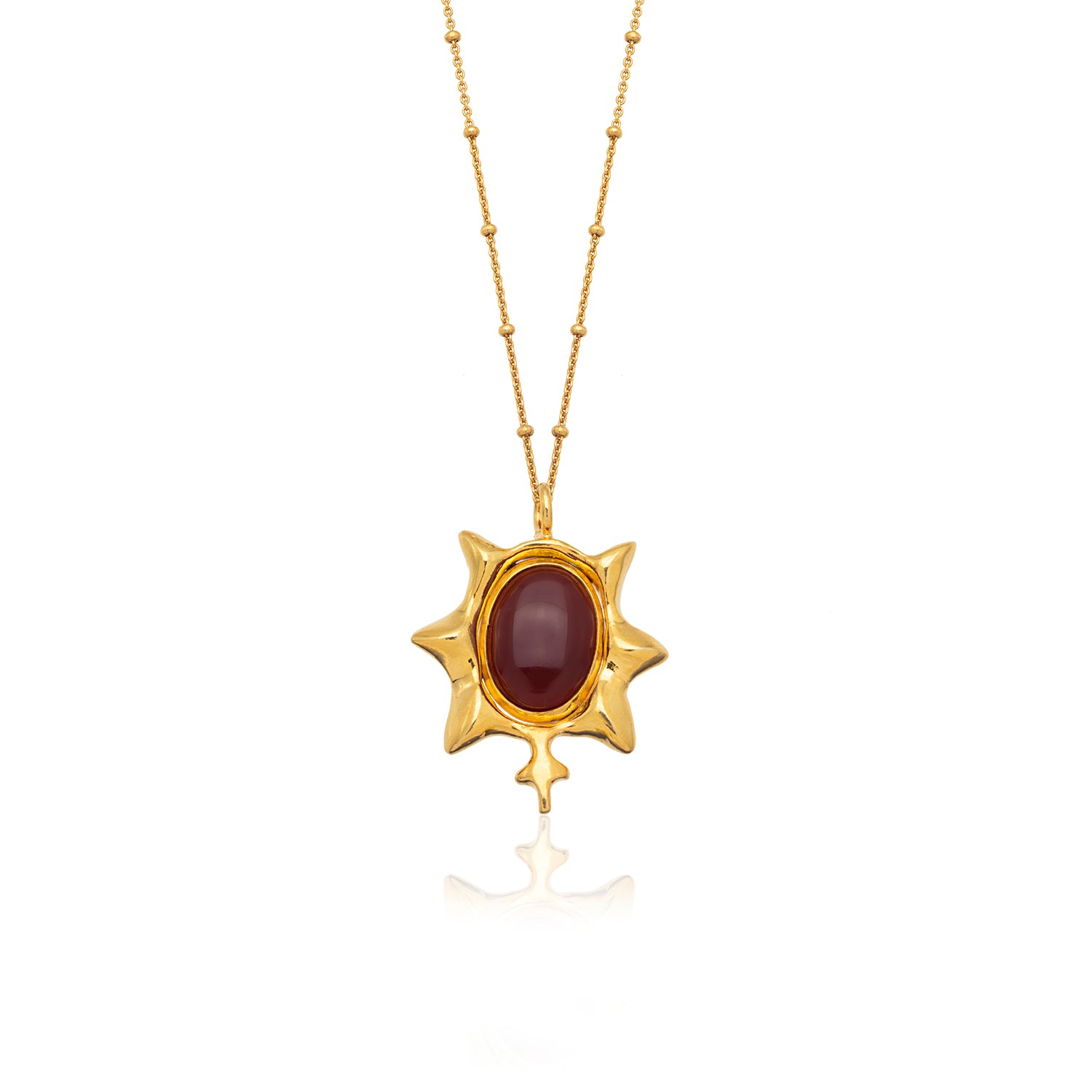 helios agate necklace 602Lab