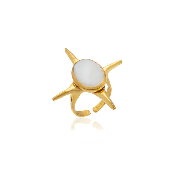 quadro labradorite ring 602Lab