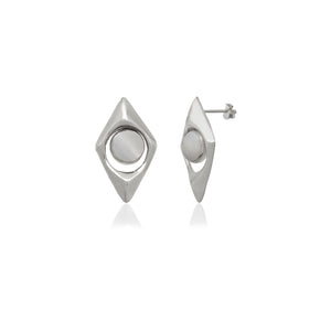 rombus earrings 602Lab