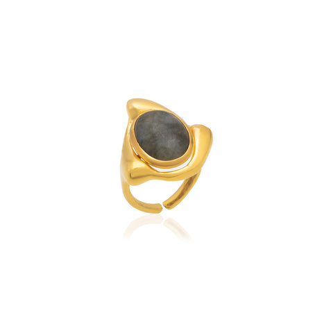unity labradorite ring 602Lab