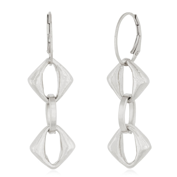 chain hoops earring 602Lab