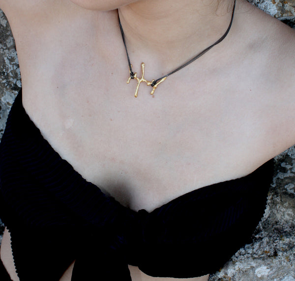 fibula necklace 602Lab