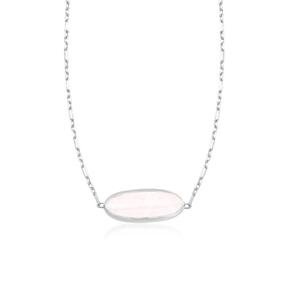 agate oval necklace 602Lab