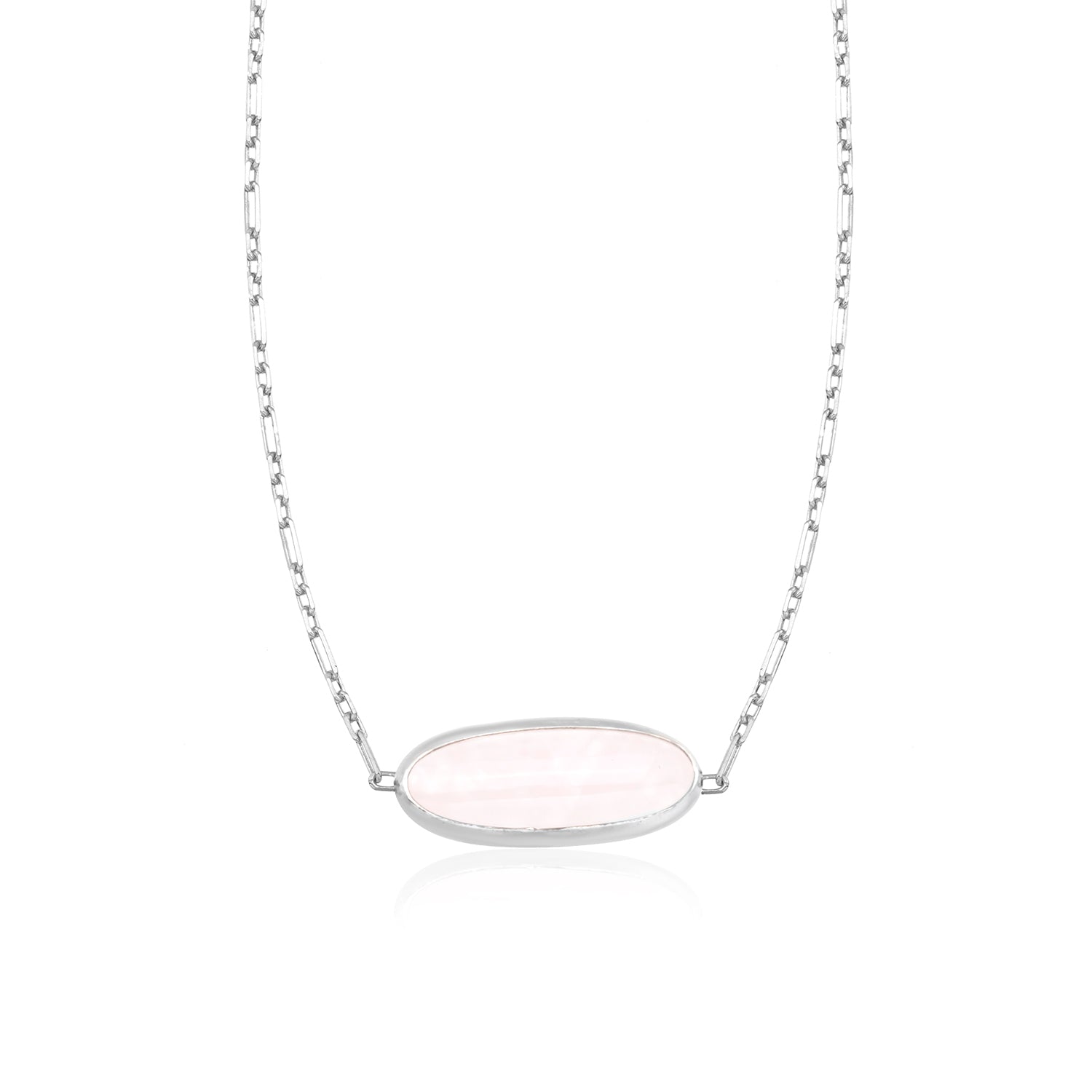 pearl oval necklace 602Lab