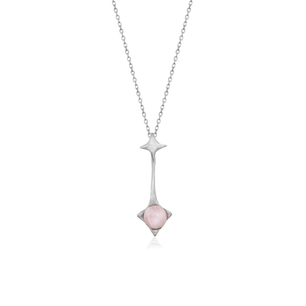 thymus rose quartz necklace 602Lab