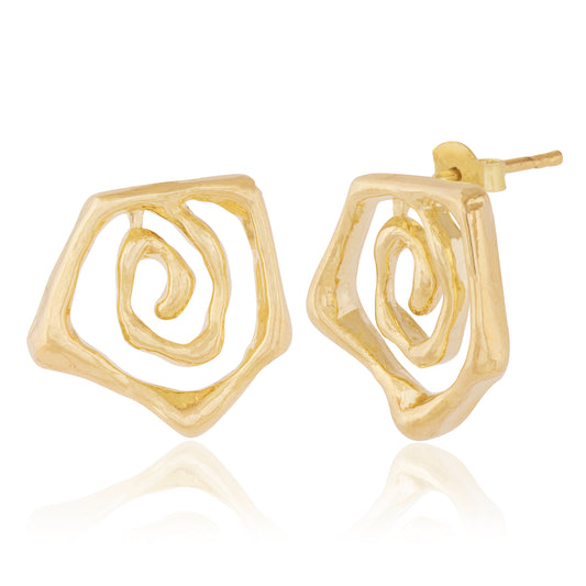 rose earring 602Lab